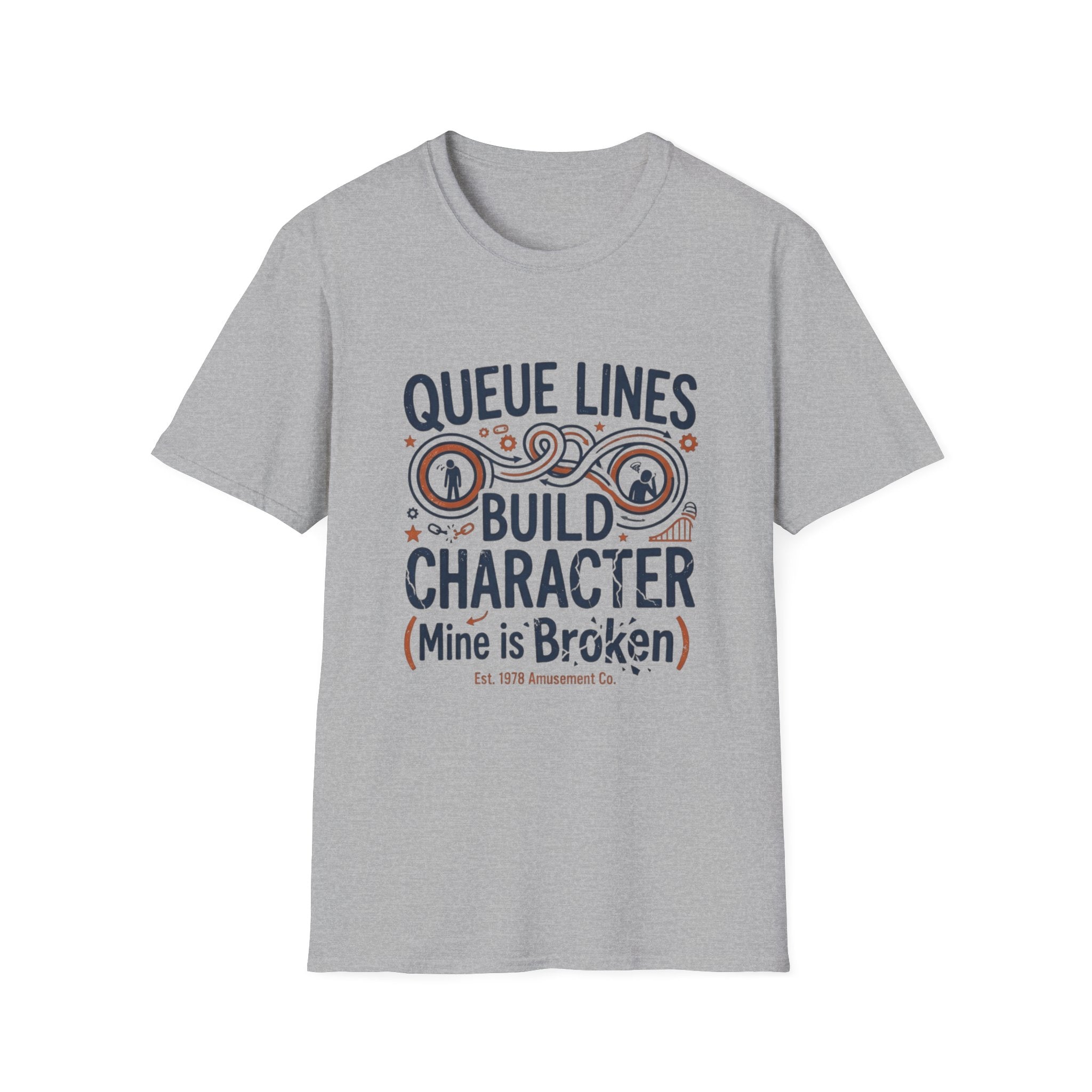 Queue Lines T-Shirt